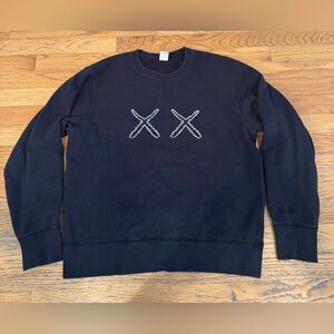 Uniqlo UT KAWS x Sesame Street Black Sweatshirt - Size S
